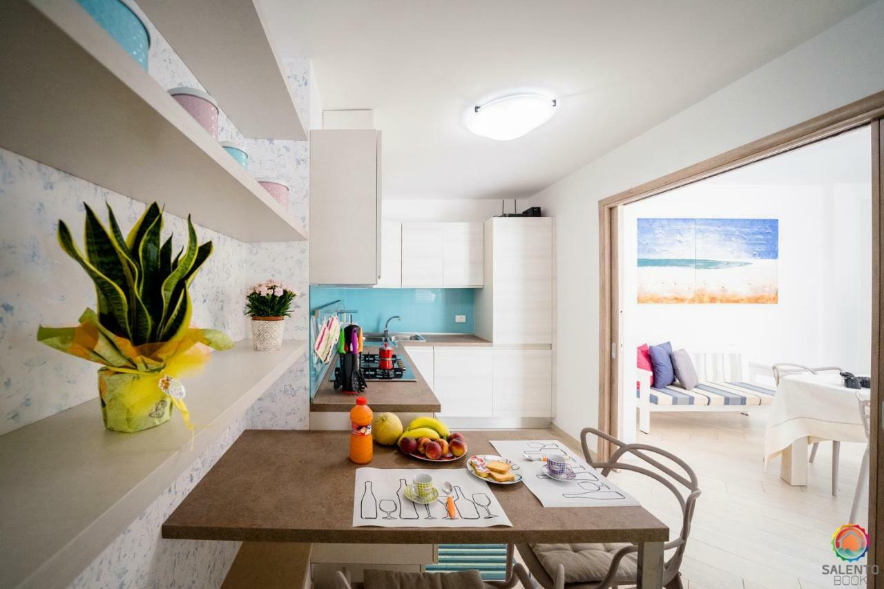 מרינה די פסקולוזה Perle Del Mare - Appartamenti Di Pregio 70M Spiaggia Pescoluse מראה חיצוני תמונה